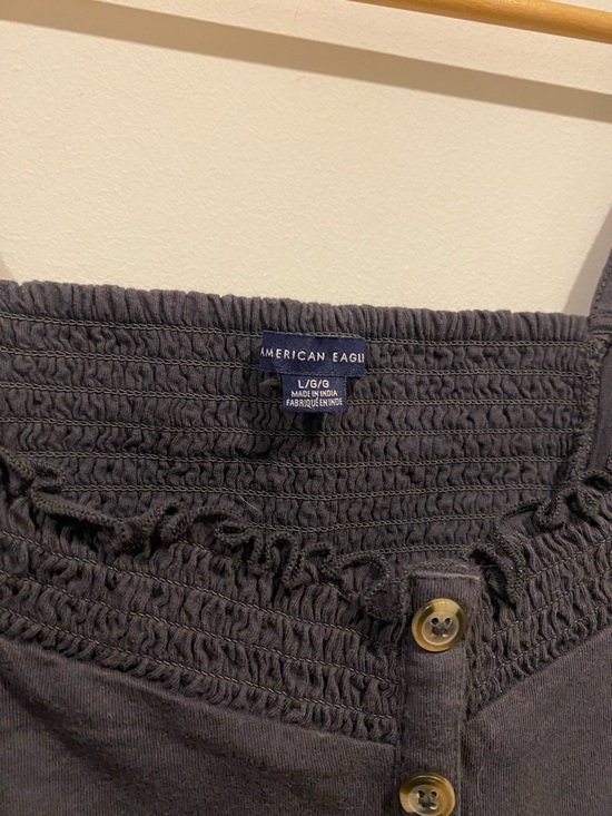 AMERICAN EAGLE Cropped Peplum Top - Picture 2 of 3